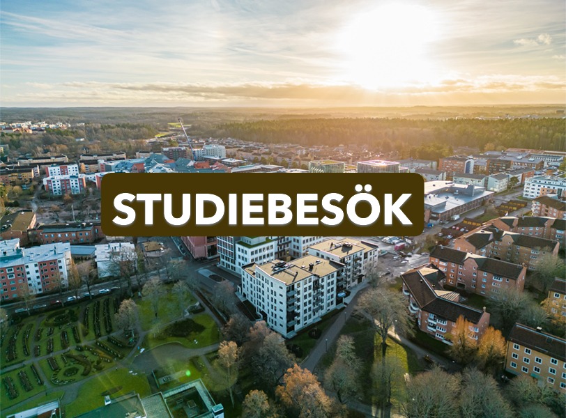 Knapp som leder till info om studiebesök bild visar Ebbepark